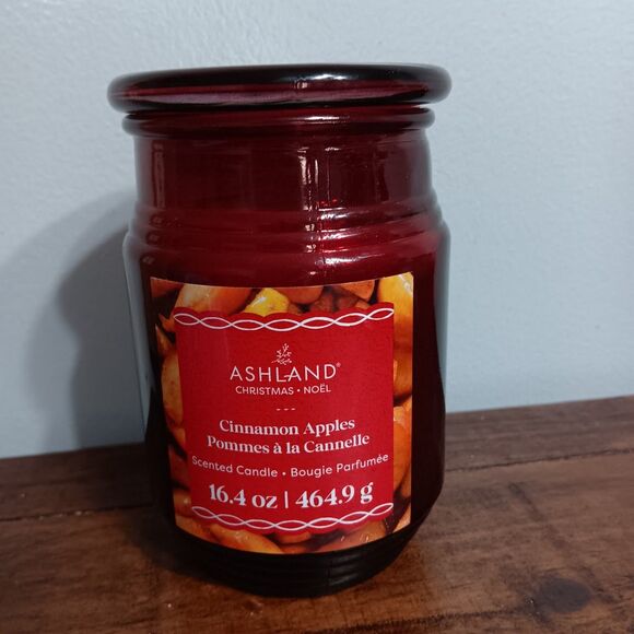 Ashland Christmas Noel Cinnamon Apples scented candle, weighing 16.4 oz - Picture 1 of 2